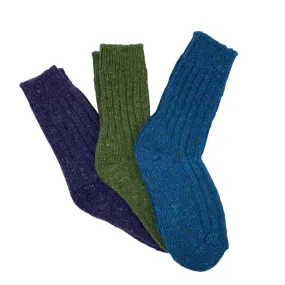 100% Wool Chunky Knit Socks