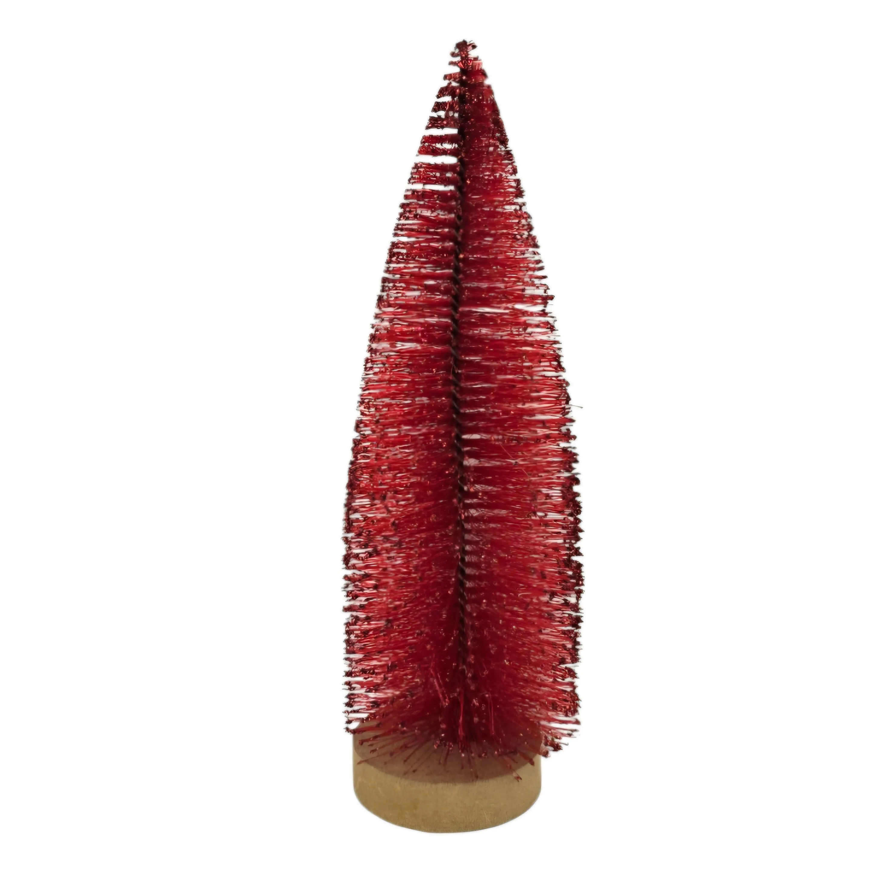 12" Mini Christmas Trees with Glitter - Large