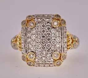 14K Diamond Fashion Ring