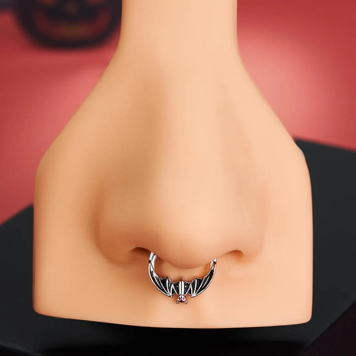 16G Hanged Bat Septum Ring