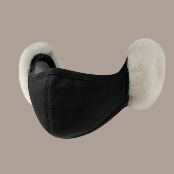 2-in-1 Warm Earmuffs & Cold Mask - Winter Fashion for Women