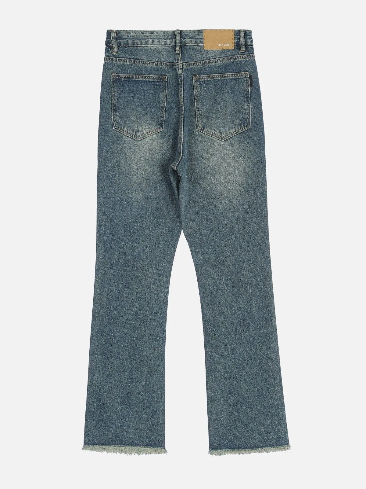 AlanBalen® - Broken Holes Rough Edge Jeans