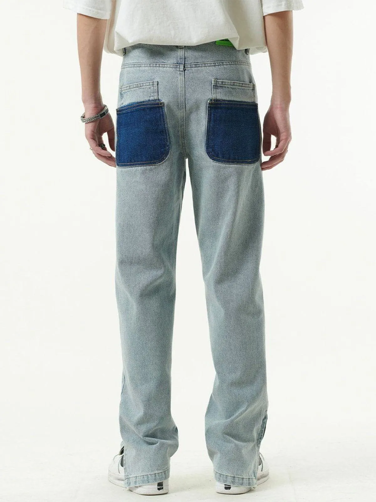 AlanBalen® - "Mysterious Trap" Embroidery Jeans