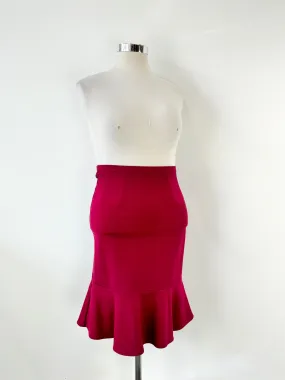 Alannah Hill Raspberry 'I Want You Skirt'  Pencil Skirt - AU12