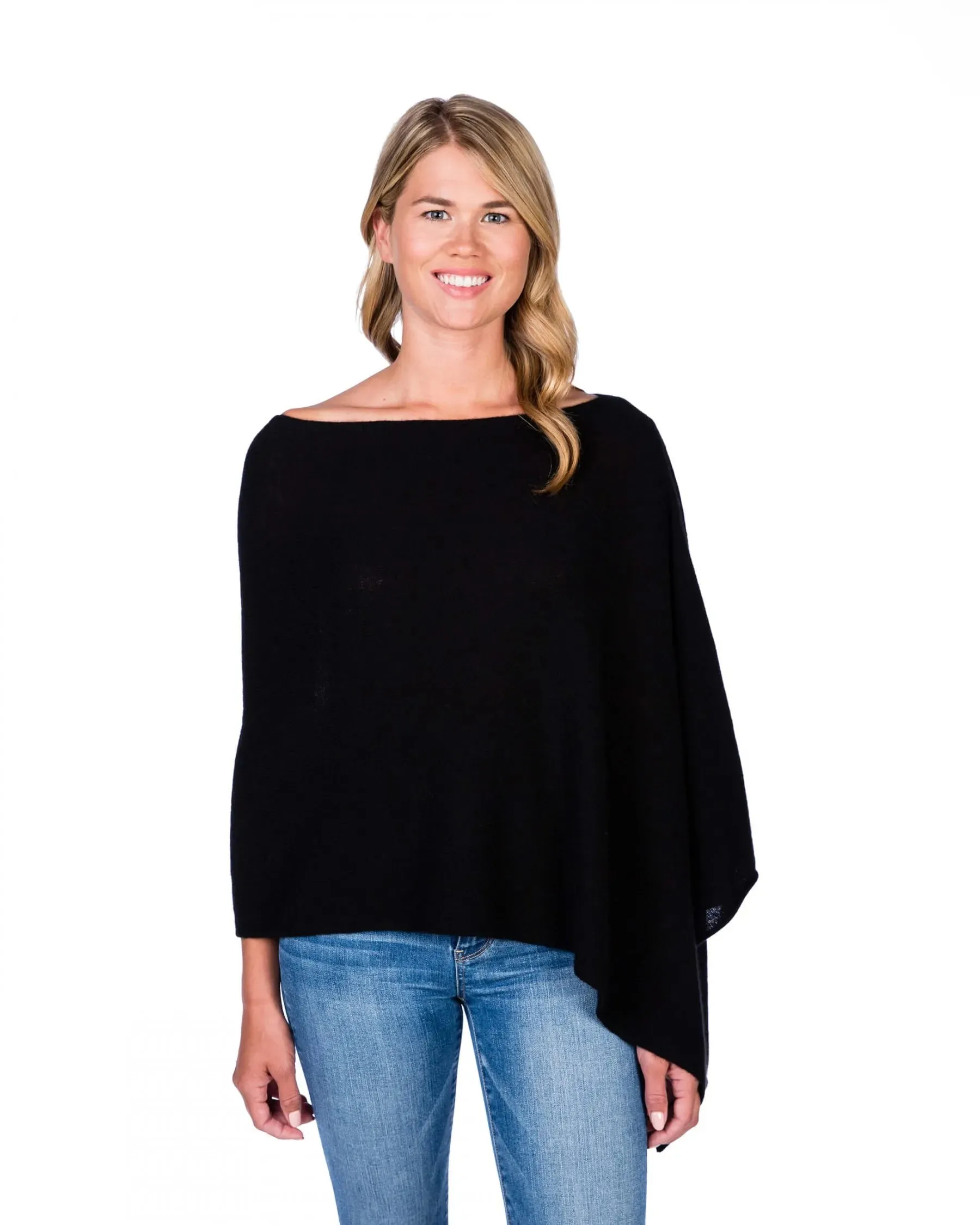 Alashan | 100% Cashmere | Dress Topper Poncho | Women's