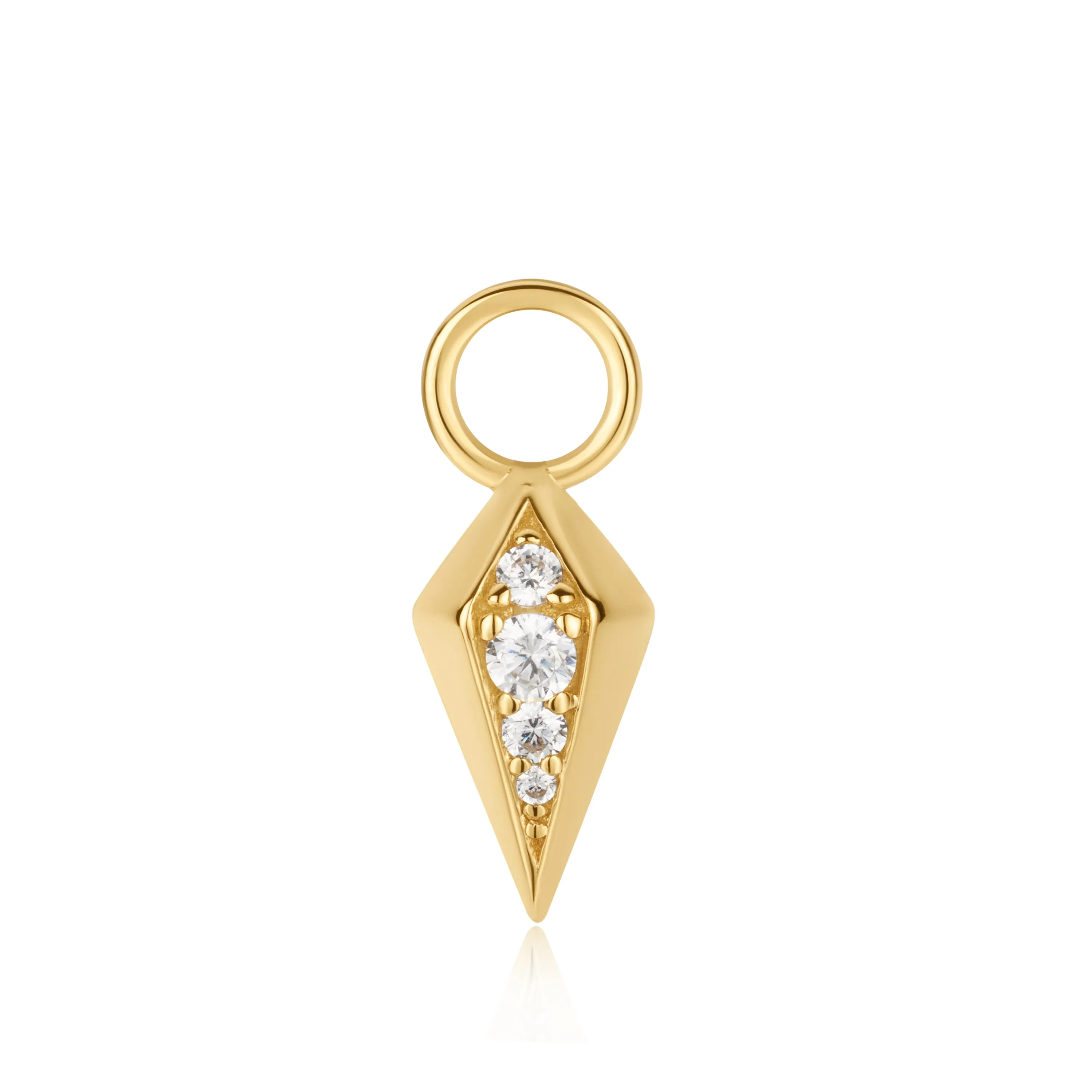 Ania Haie Yellow Gold Rhombus Earring Charm