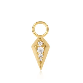 Ania Haie Yellow Gold Rhombus Earring Charm