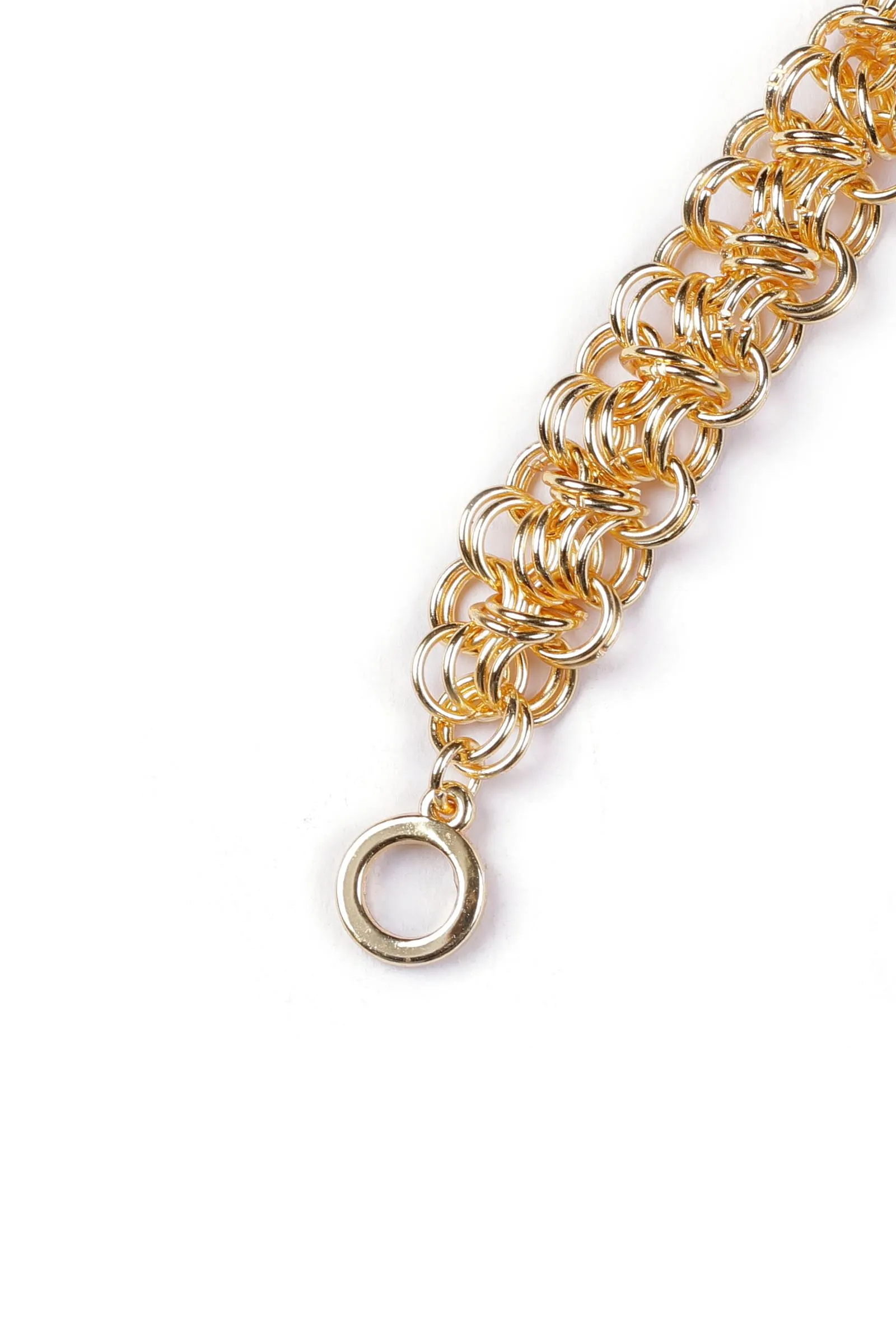 Aqiba Gold Chain Braclet