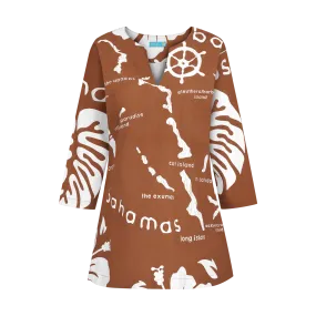 ARCHIPELAGO TUNIC- CARAMEL