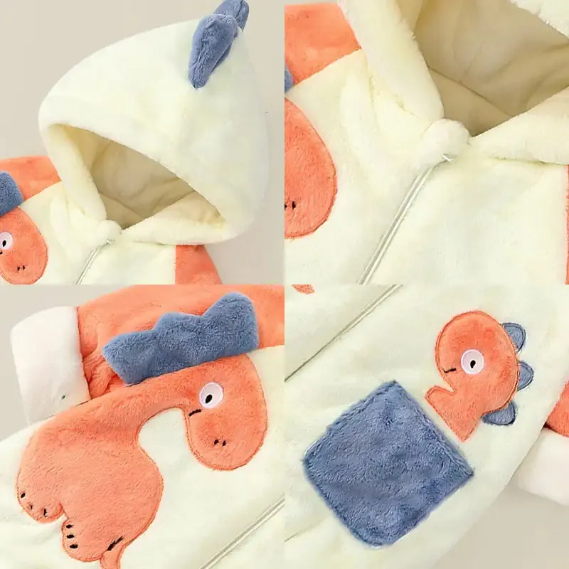 Baby Cozy Plush Winter Romper