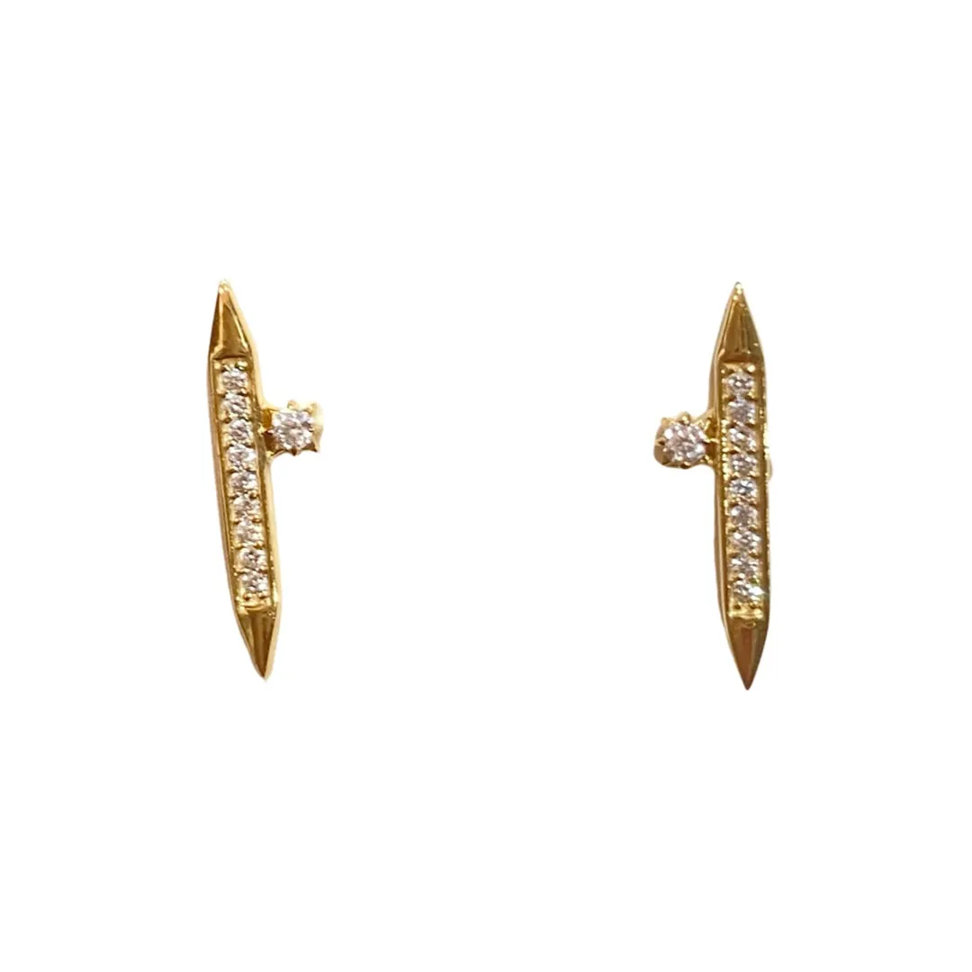 Barbara Spike Bar Earrings