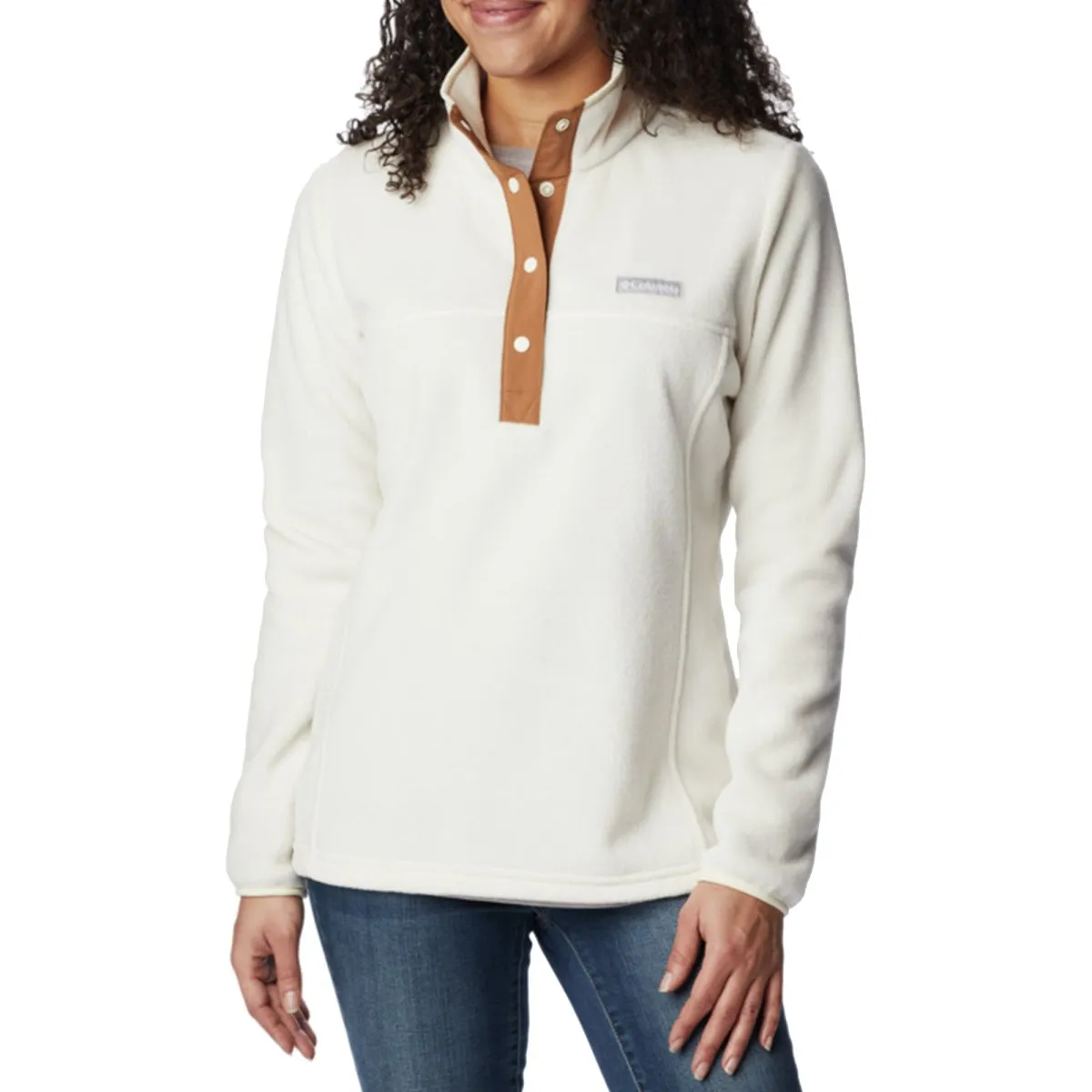 Benton Springs™ Half Snap Fleece Pullover - Chalk