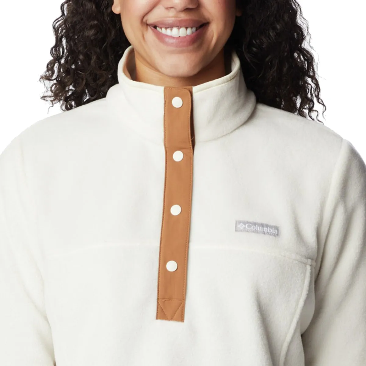 Benton Springs™ Half Snap Fleece Pullover - Chalk