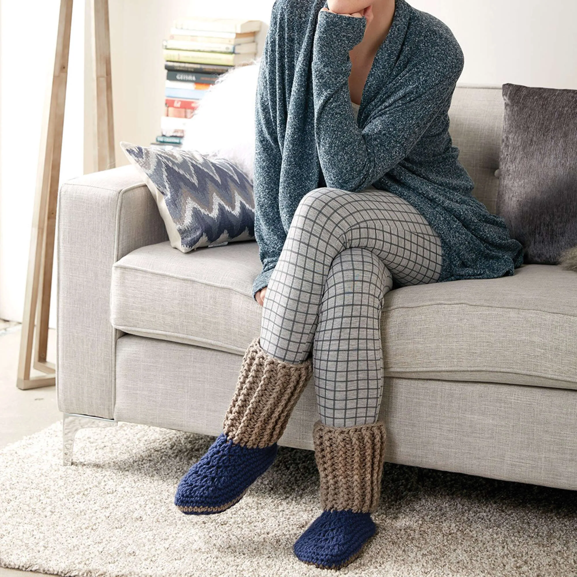 Bernat Crochet Slipper Socks