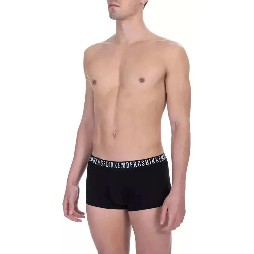 Bikkembergs Black Cotton Men's Trunk