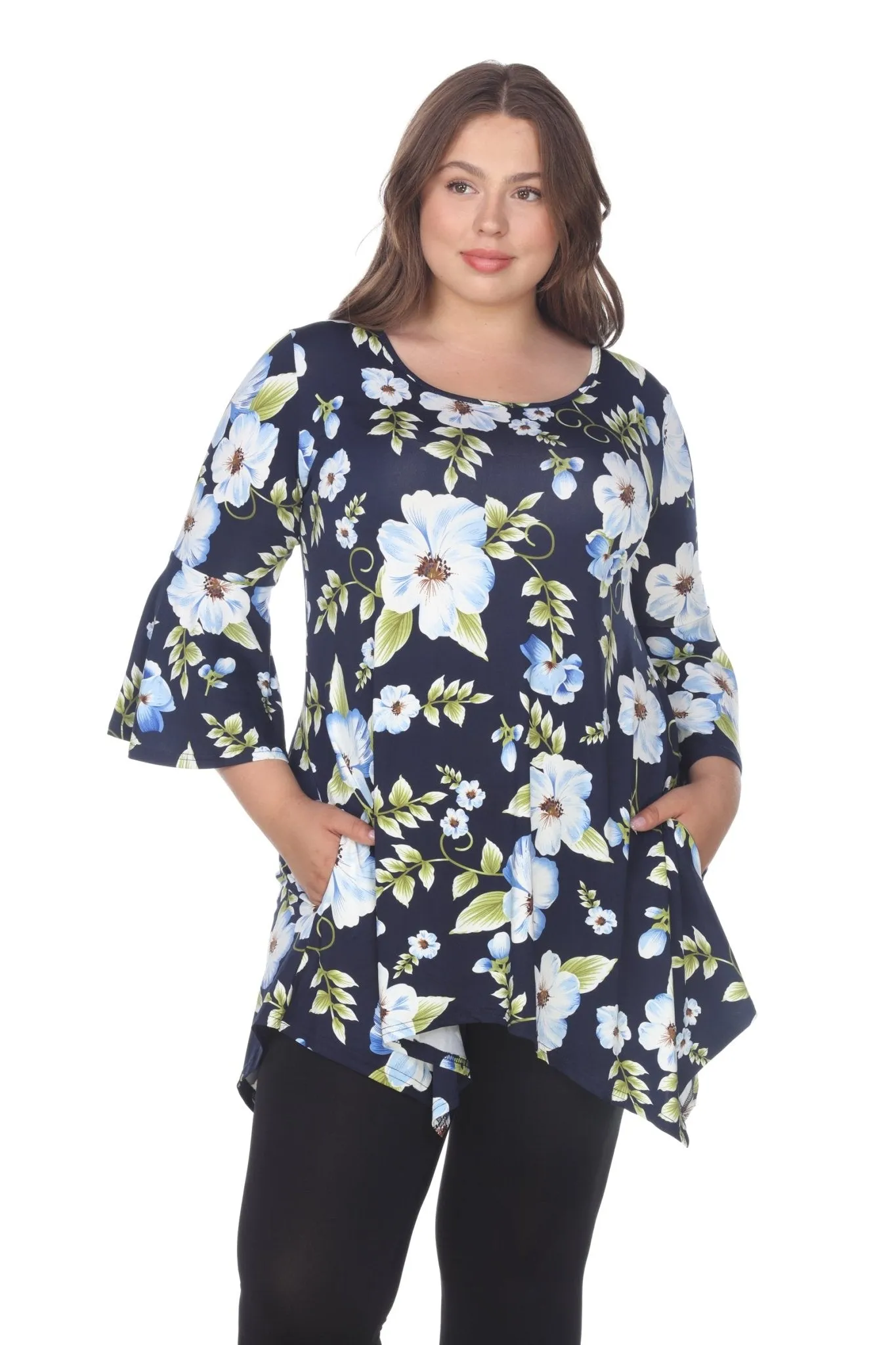 Blanche Tunic Top - Plus