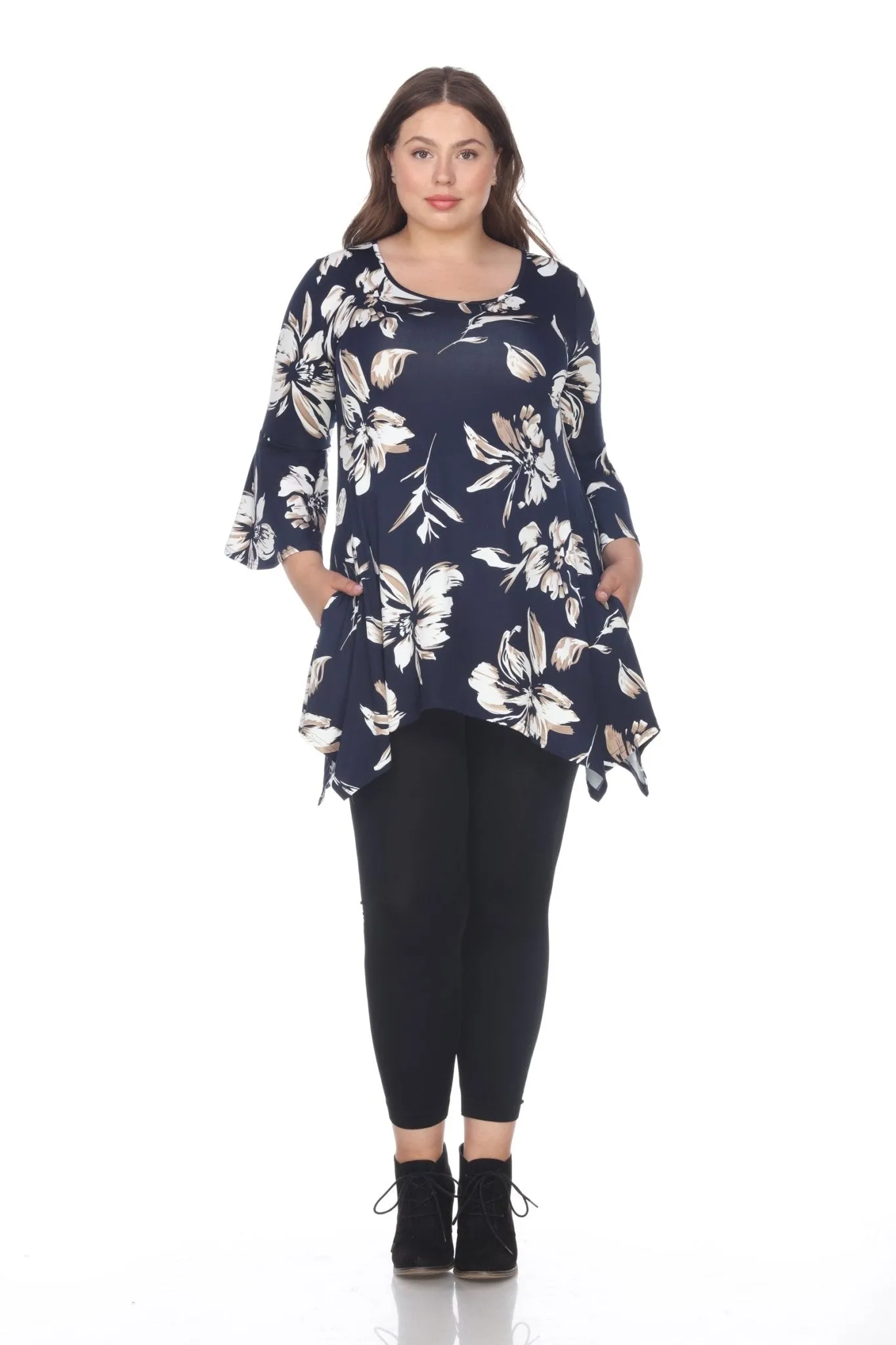 Blanche Tunic Top - Plus