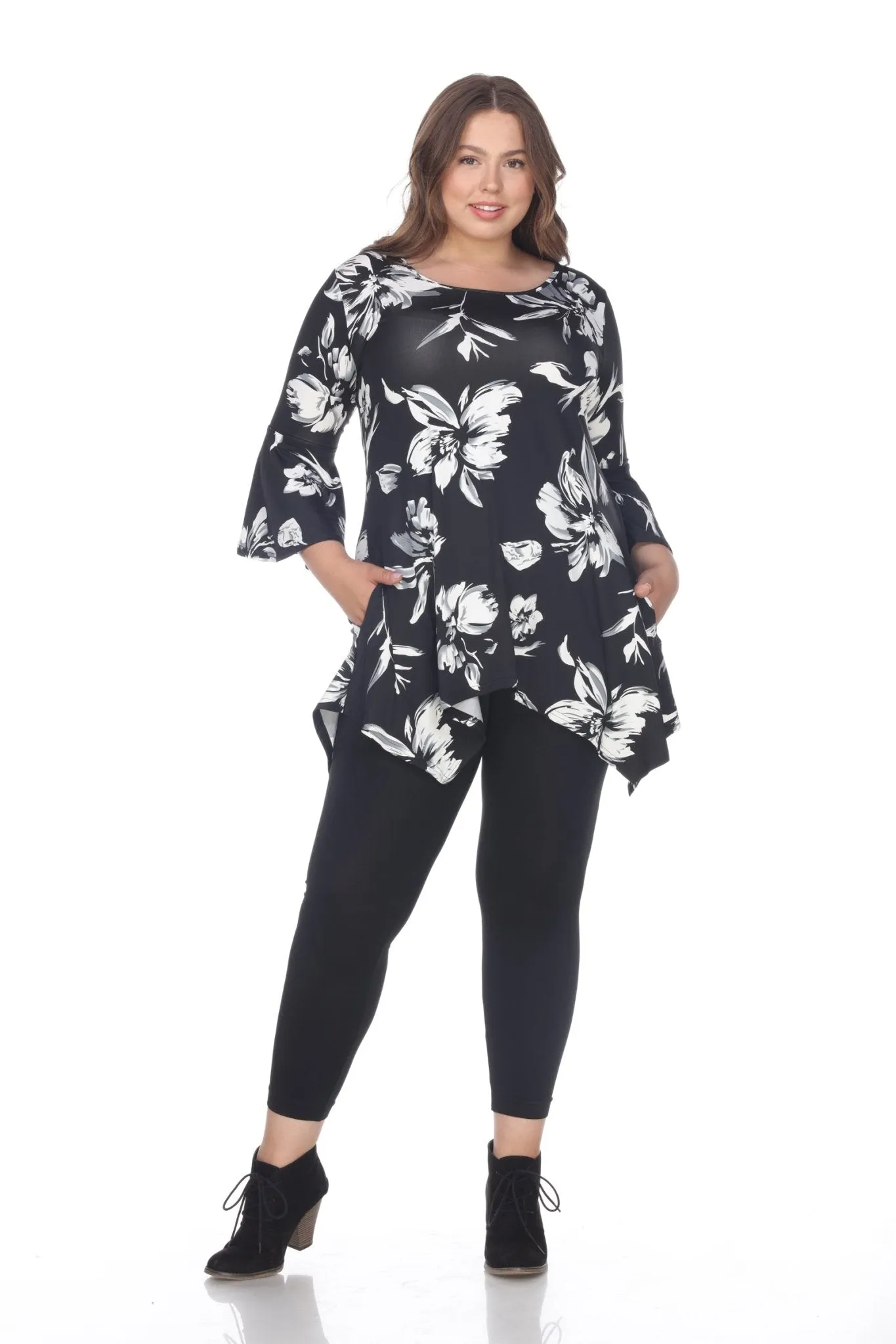 Blanche Tunic Top - Plus