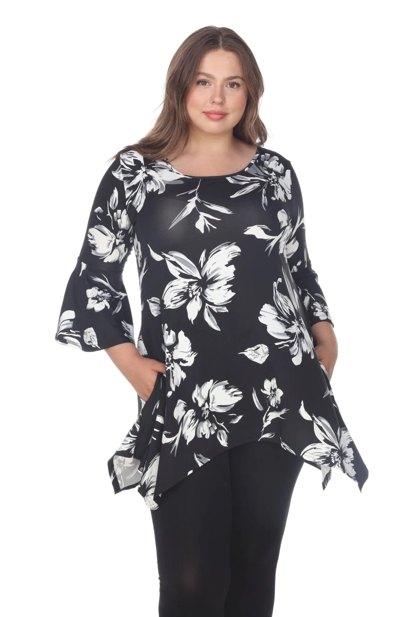 Blanche Tunic Top - Plus