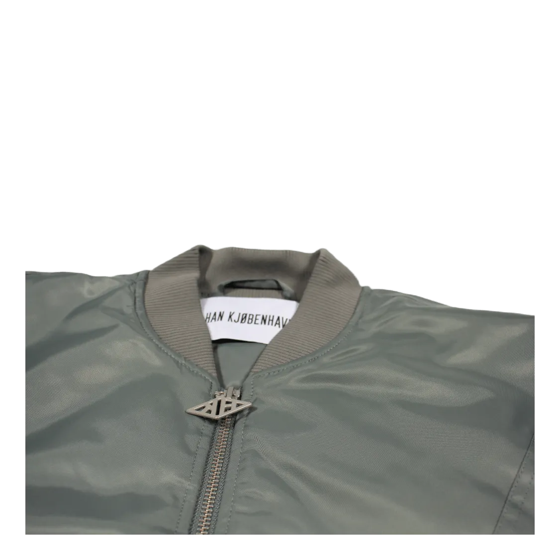 Bomber Cut Dusty Olive Grey