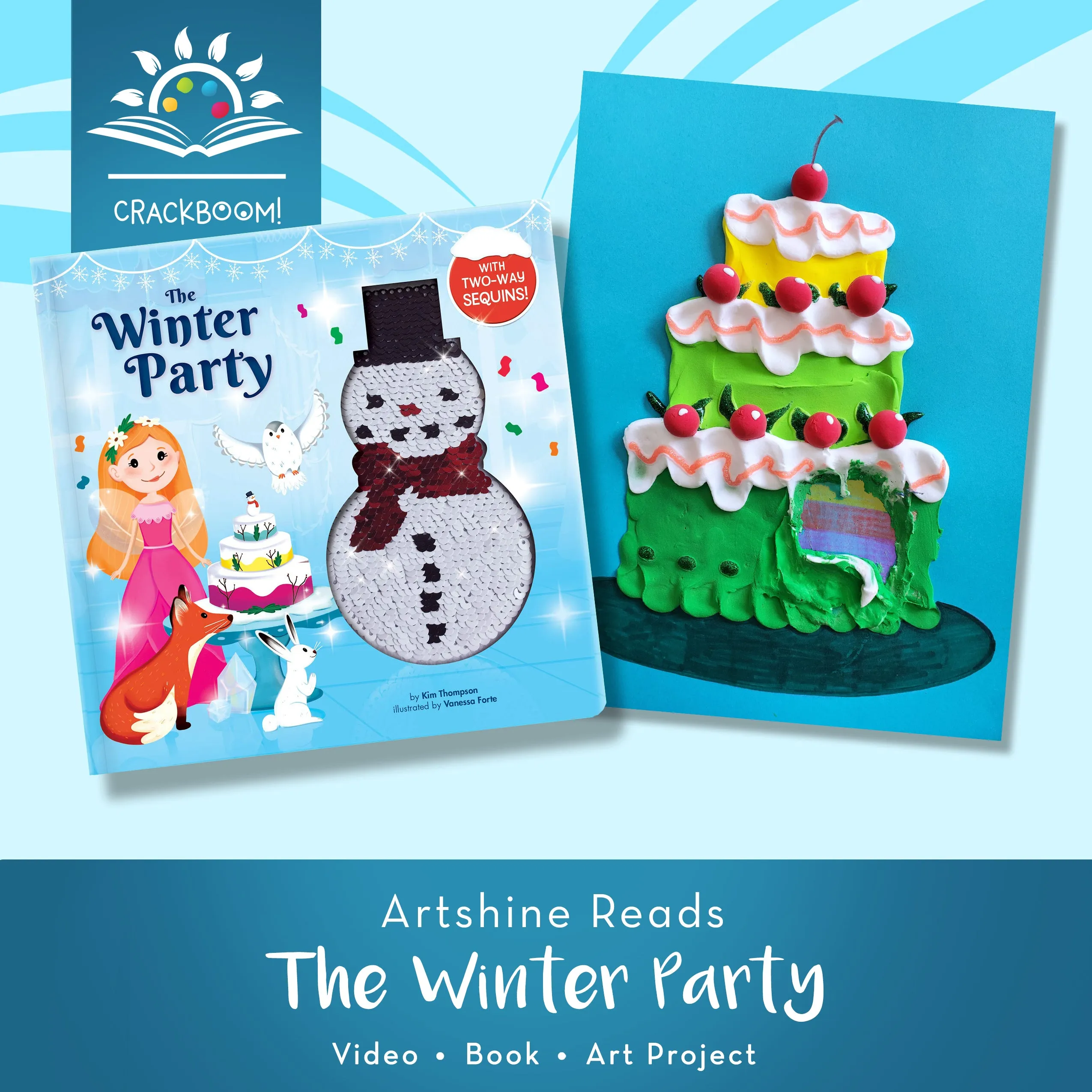 Book   Art Kit | Artshine Reads  | The Winter Party