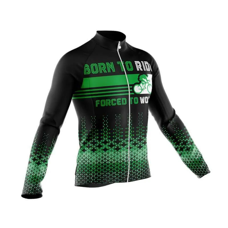 Born to ride, Force to work Long Sleeve Club Jersey (V3)/(V4)