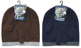 boys hat and glove set Case of 120