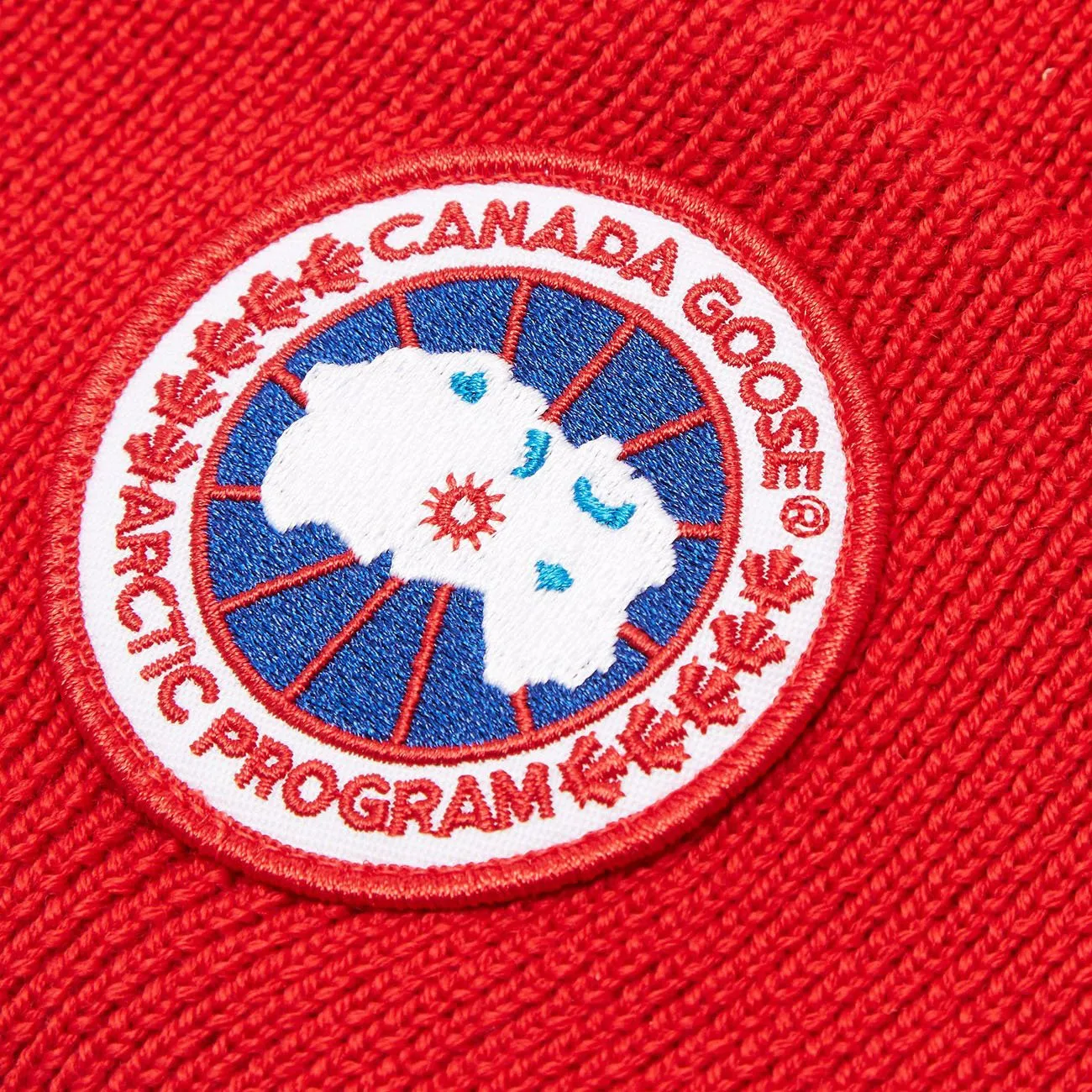 Canada Goose Artic Disc Thermal Toque Beanie Red