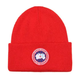 Canada Goose Artic Disc Thermal Toque Beanie Red