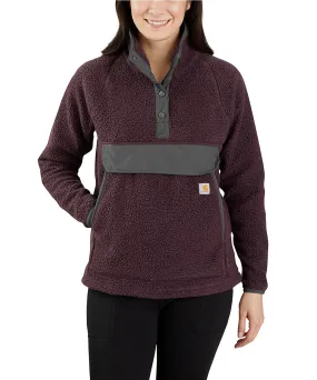 Carhartt Women's Fleece Pullover Jacket - Blackberry Heather