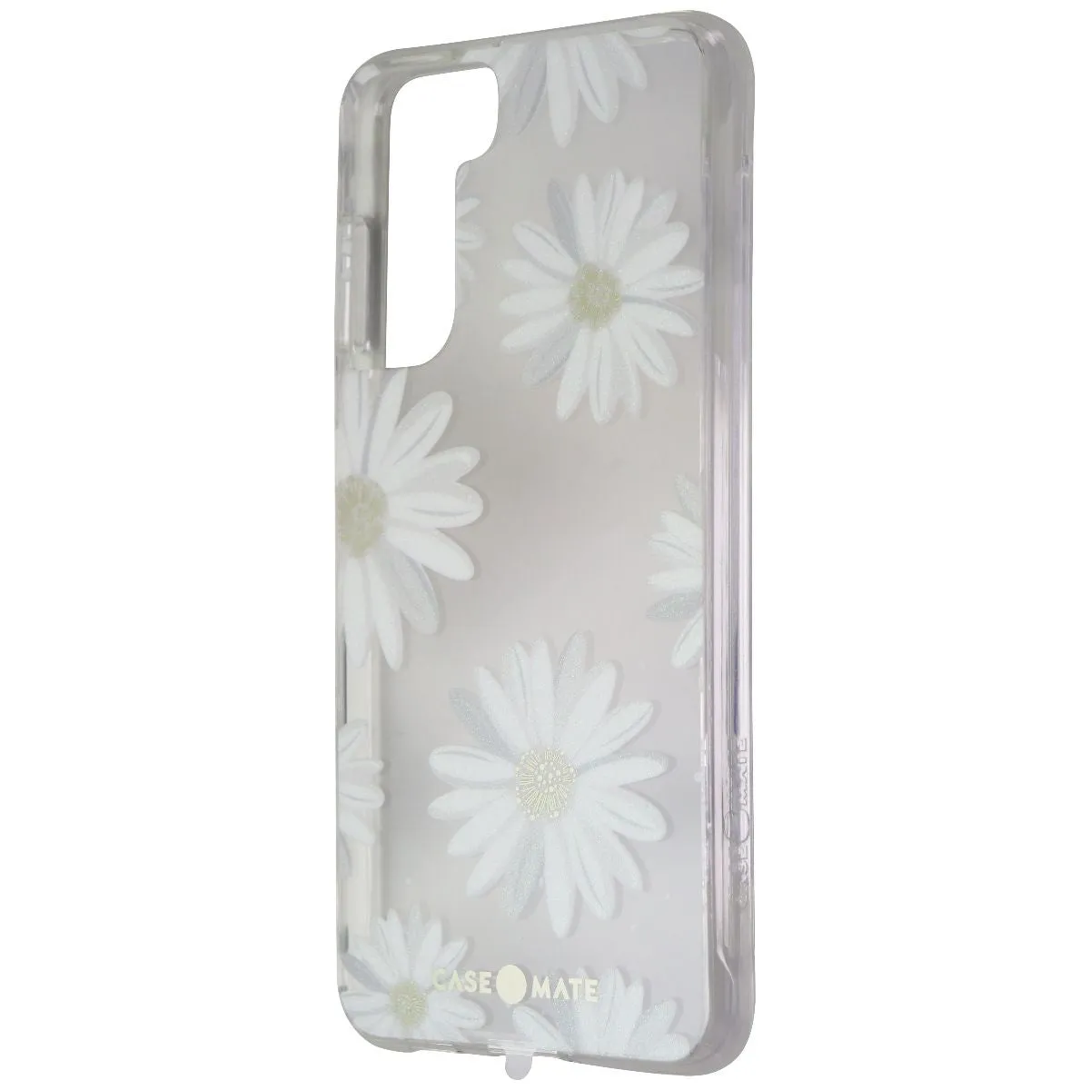 Case-Mate Prints Hardshell Case for Samsung Galaxy S21 5G - Glitter Daisies