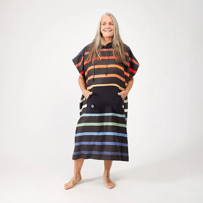 Changing Poncho - Pinstripes Multi