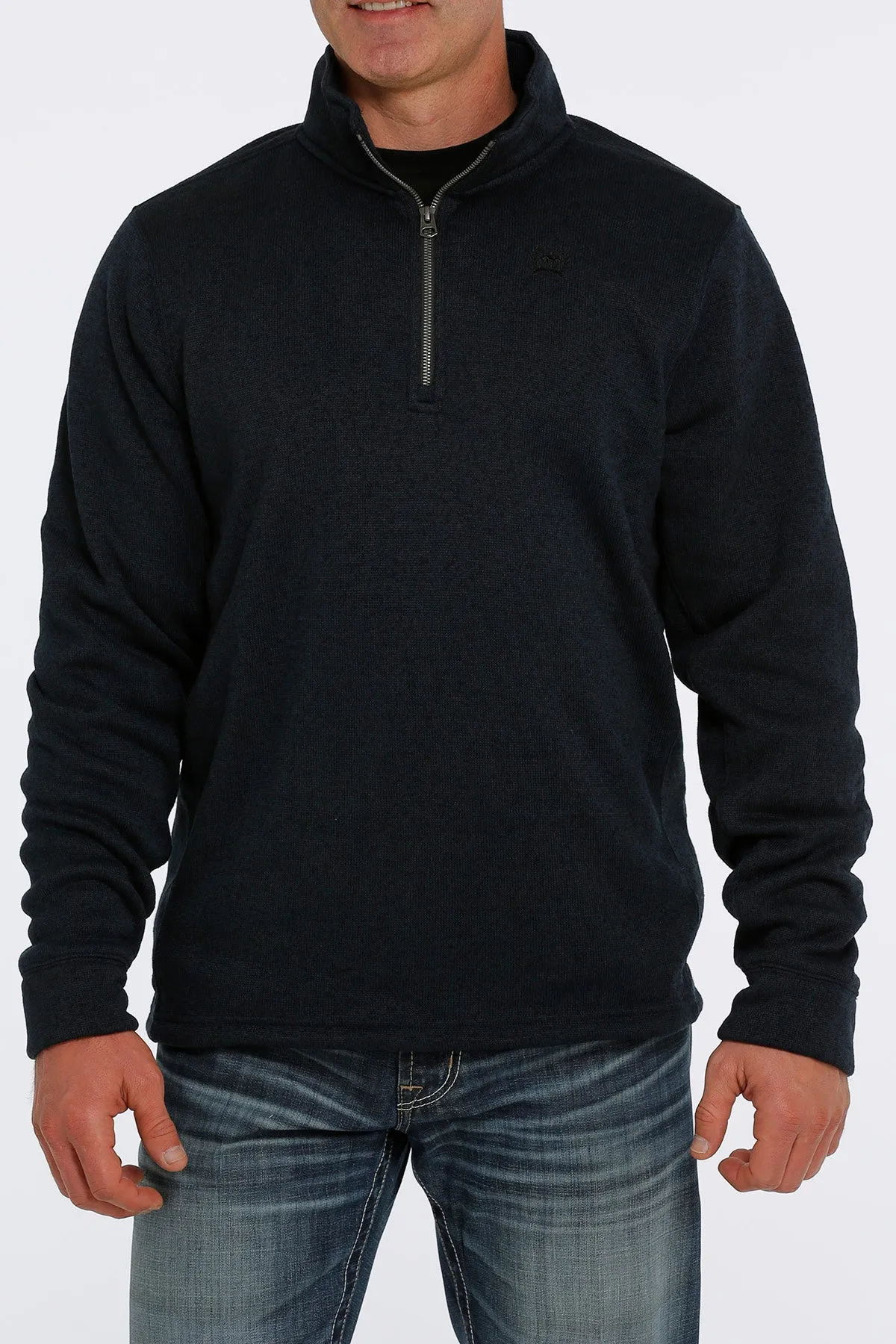 Cinch Men's Navy 1/4 Zip Pullover