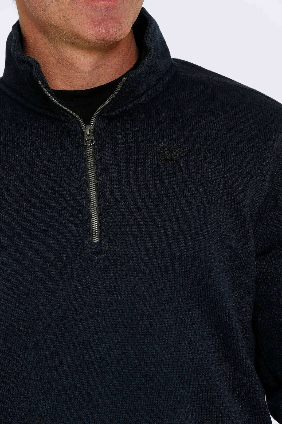 Cinch Men's Navy 1/4 Zip Pullover