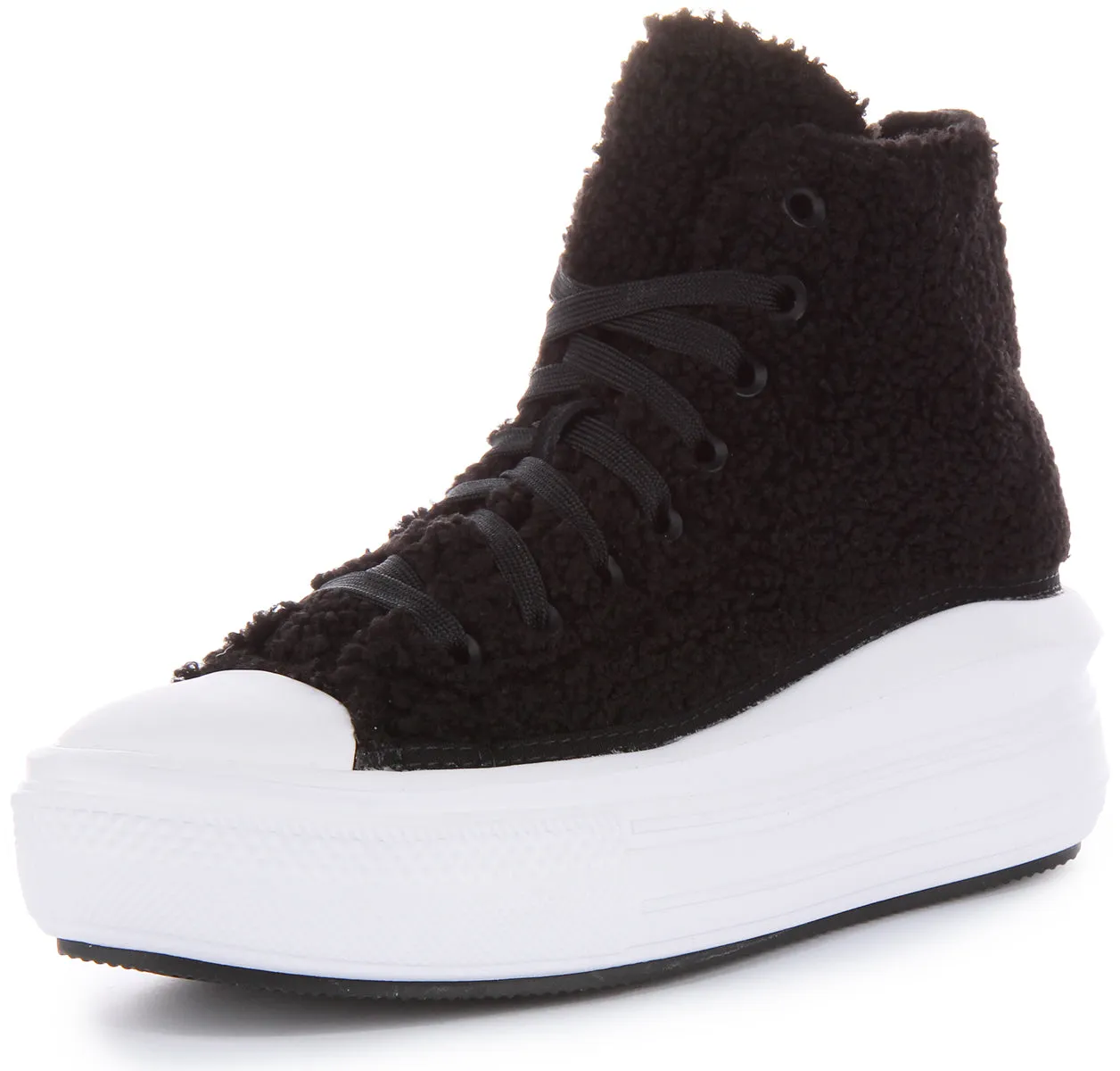 Converse All Star Move Sherpa A05518C In Black For Women