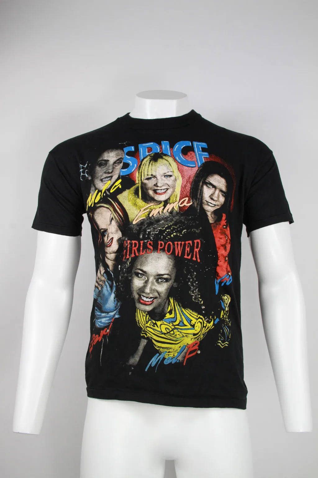 Copy of Spice Girls Power band T-shirt  - Black – L