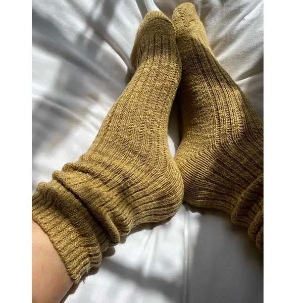 Cottage Socks - Tobacco