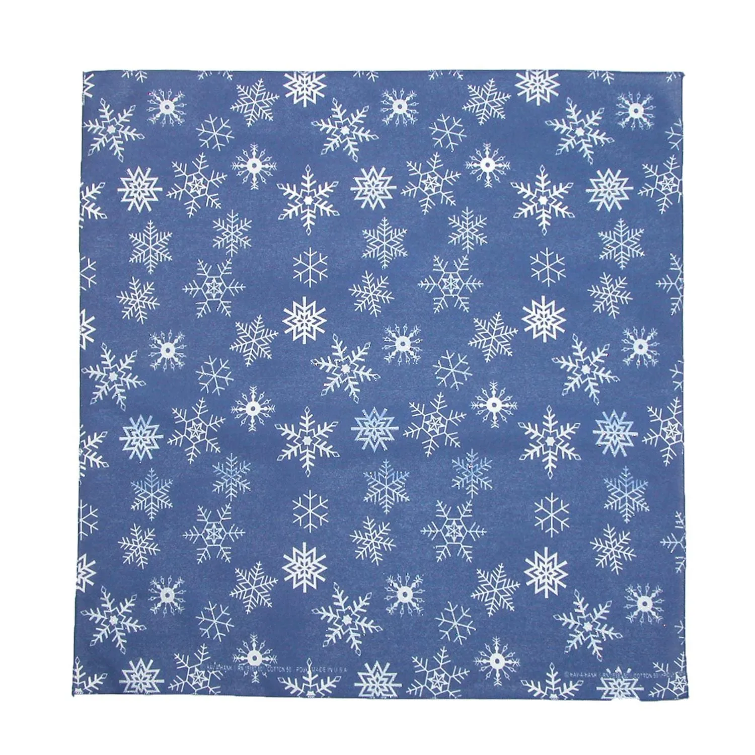 CTM® Glitter Snowflake Holiday Bandana