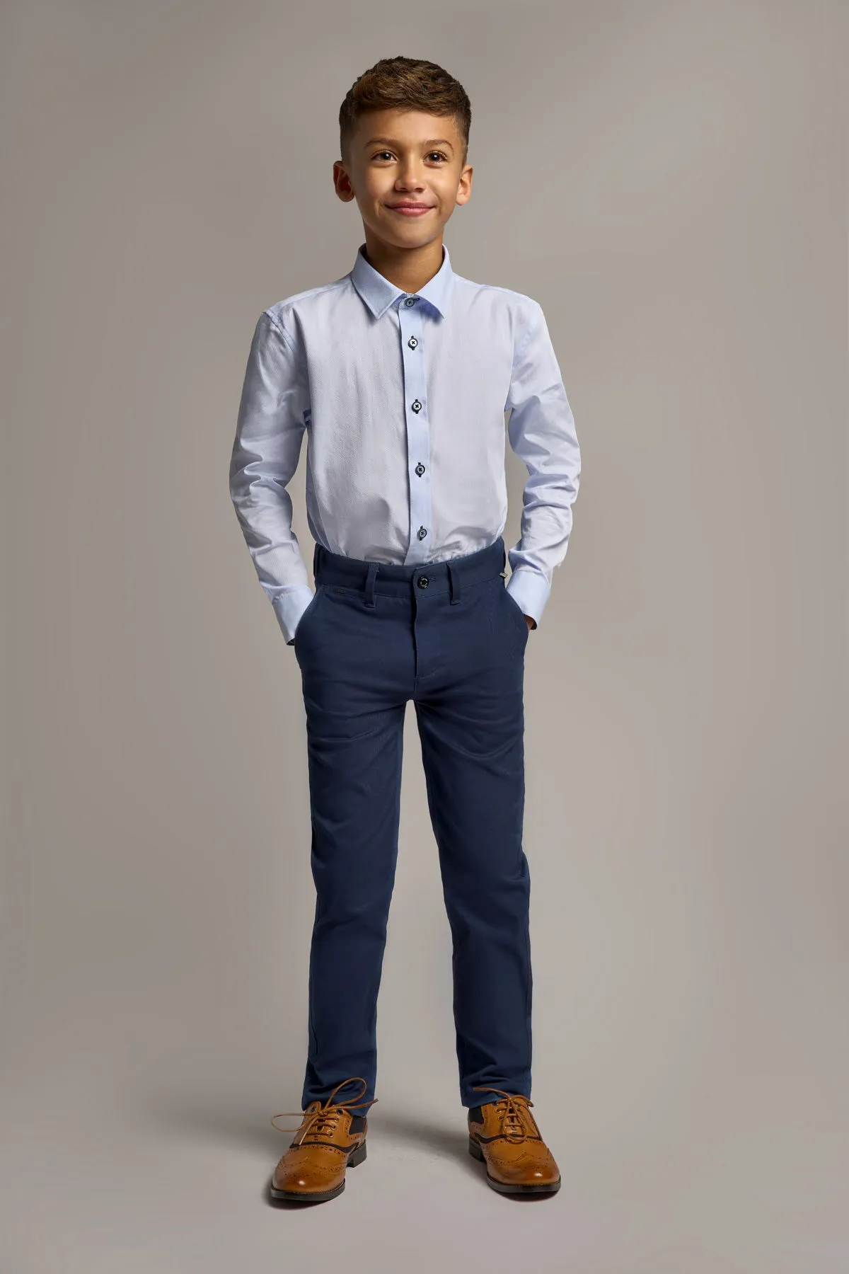 Dakota Navy Boys Chinos