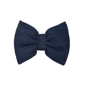 Dark Denim Bow