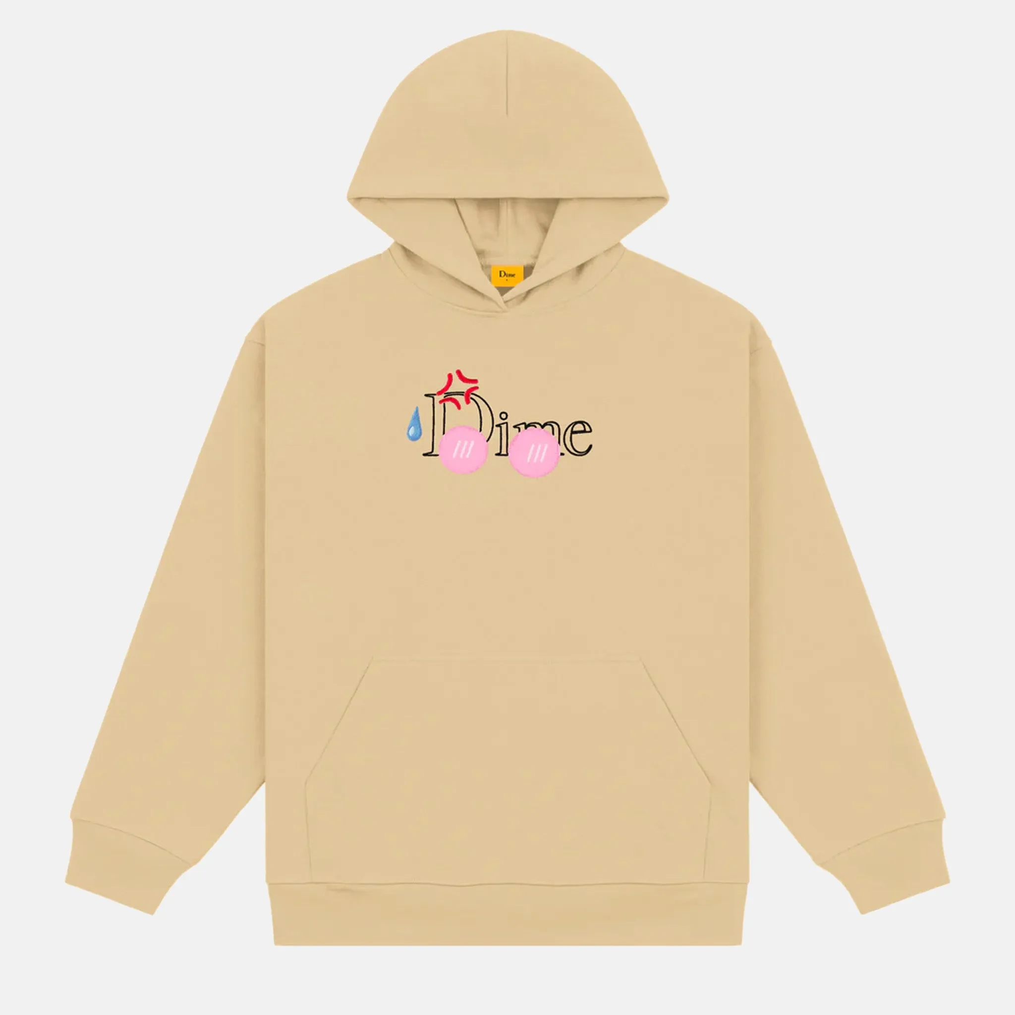 Dime MTL - Classic Senpai Pullover Hooded Sweatshirt - Sand