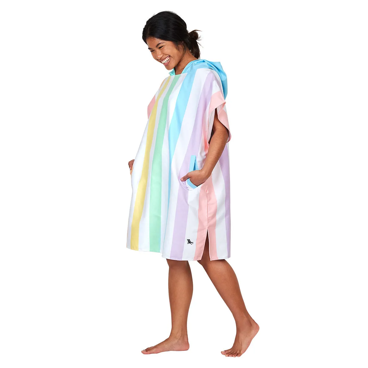 Dock & Bay Poncho Adults - Unicorn Waves - GRS Certified