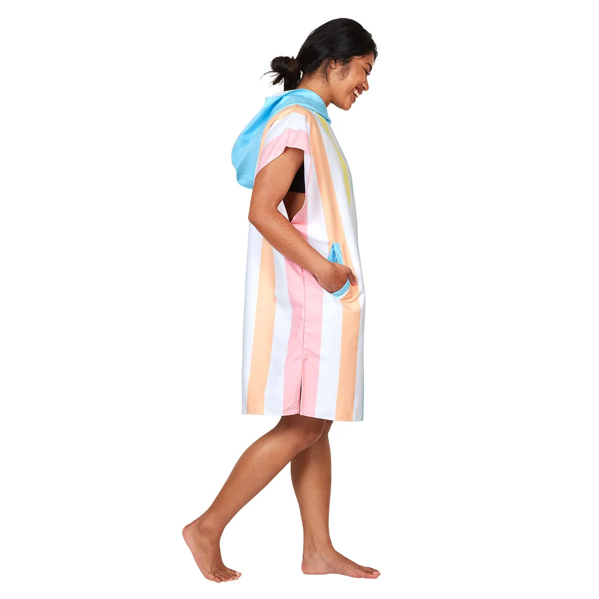 Dock & Bay Poncho Adults - Unicorn Waves - GRS Certified