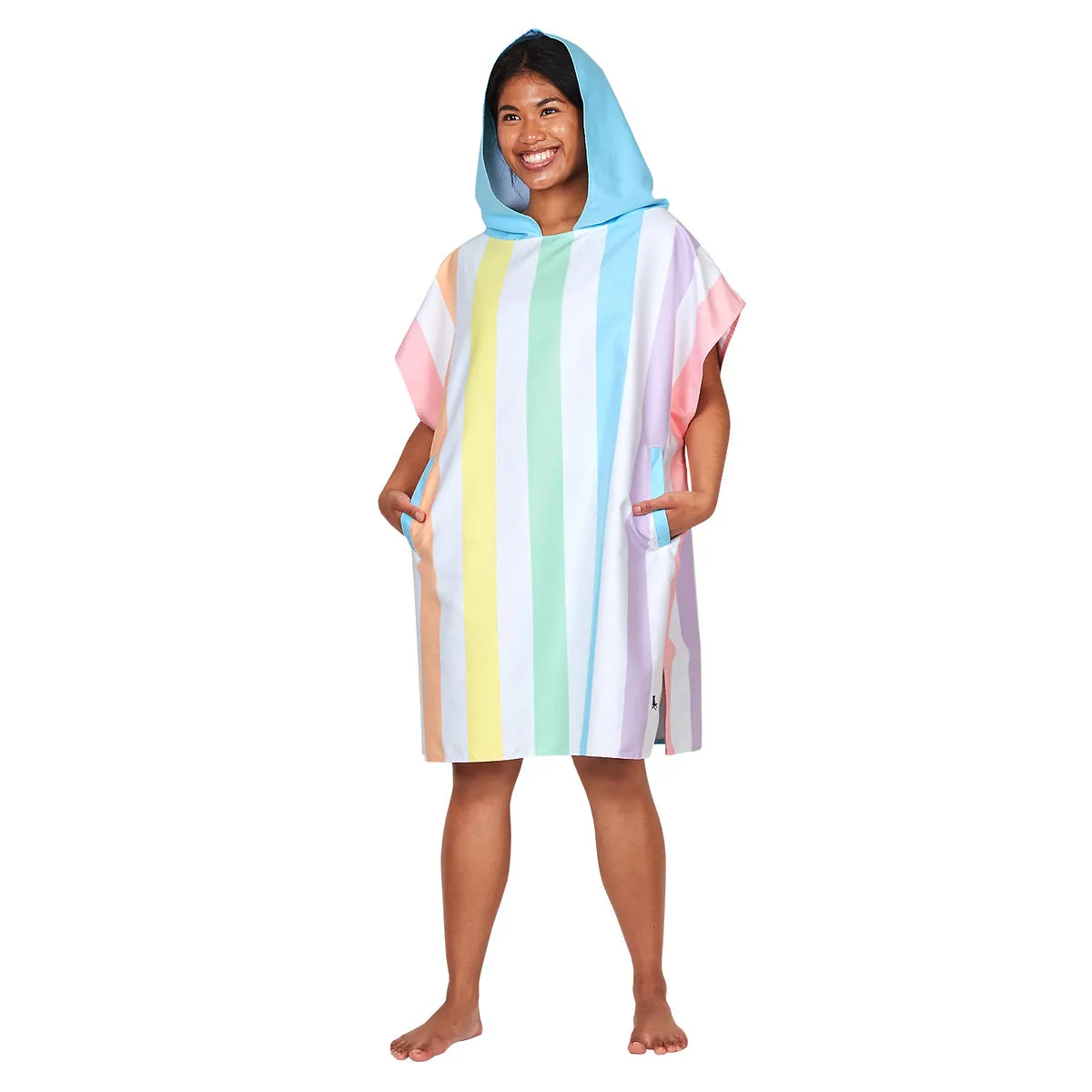 Dock & Bay Poncho Adults - Unicorn Waves - GRS Certified