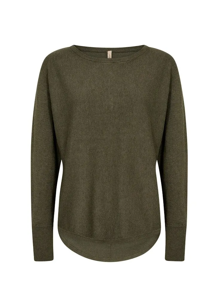 Dollie Pullover in Olive Melange