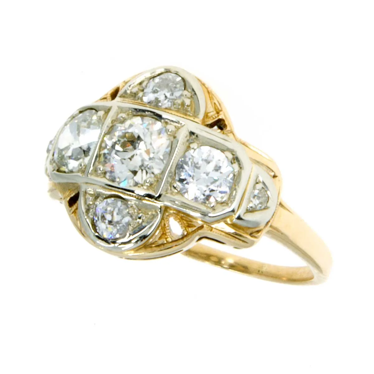 Early Art Deco 1.70ct Diamond Ring