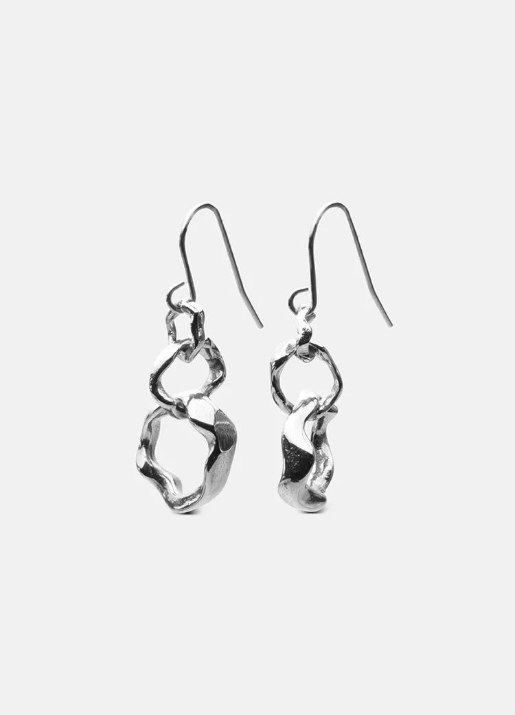 Earrings | Chunky Petit | Silver Plated