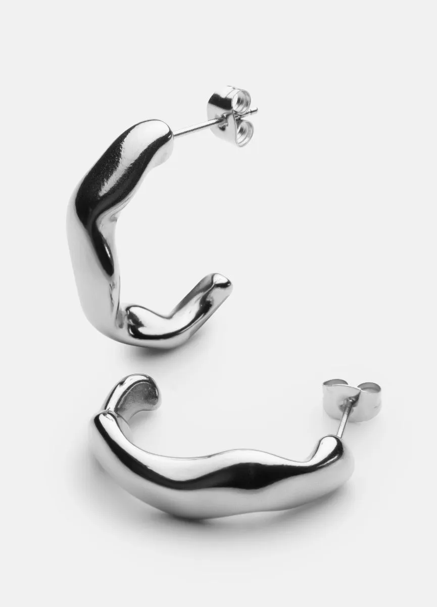 Earrings | Chunky | Silver Plated