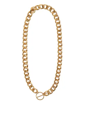 eb&ive Meta Chain Necklace - Gold