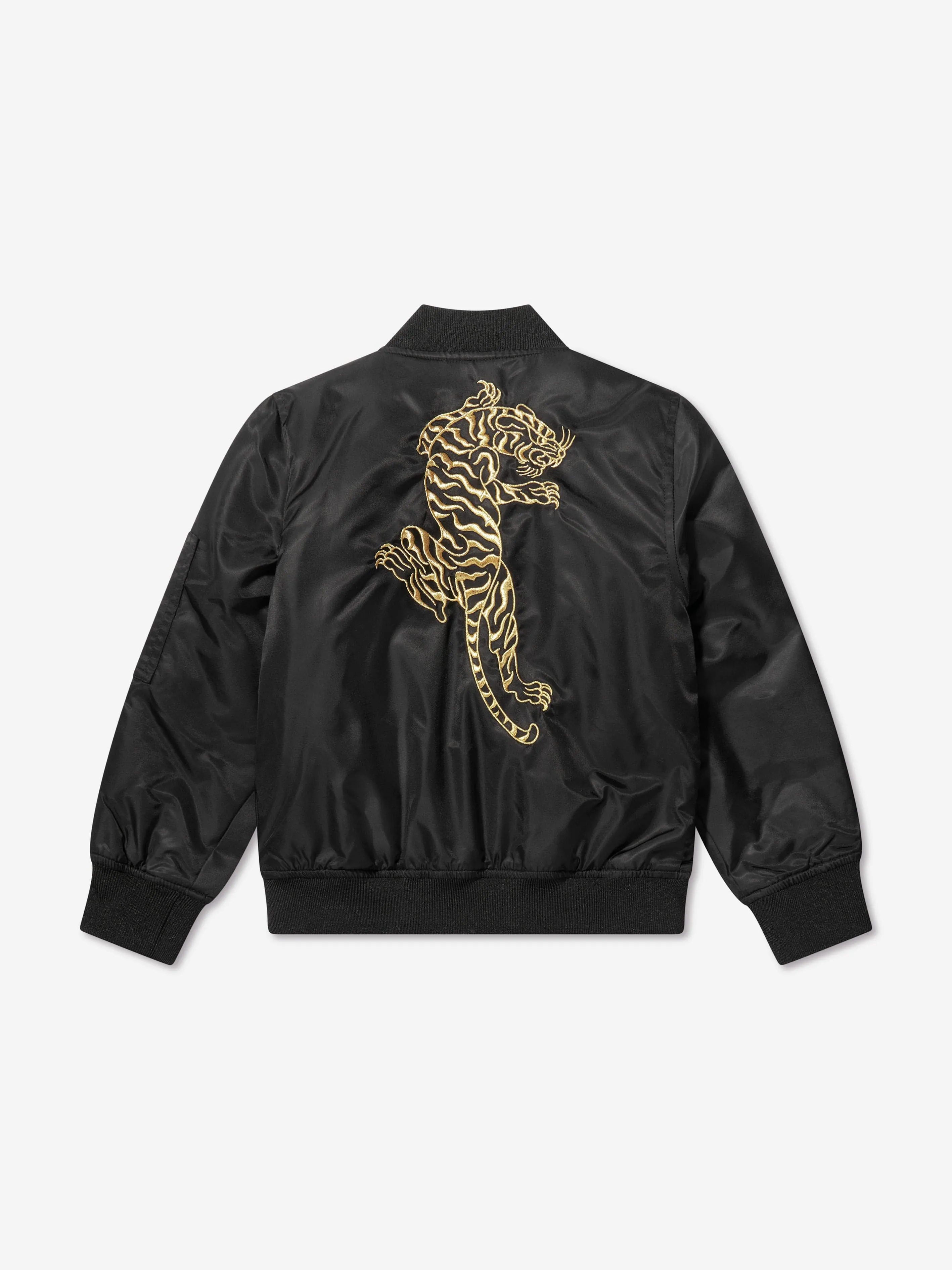 ED Hardy Boys Bomber Jacket in Black